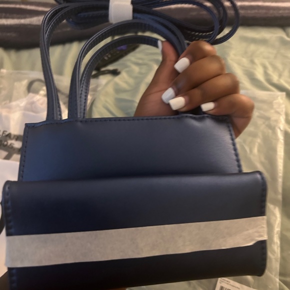 Cobalt Small Telfar Shopping Bag - Picture 9 of 12